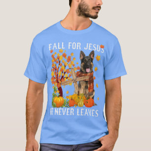 Herfst van Shepherd Autumn voor Jezus die hij nooi T-shirt