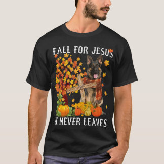Herfst van Shepherd Autumn voor Jezus die hij nooi T-shirt