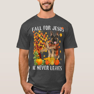 Herfst van Shepherd Autumn voor Jezus die hij nooi T-shirt