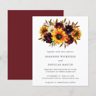 Herfst van zonnebloemen