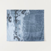 Herfst van zware sneeuw Fusine, Italië Wandkleed (Voorkant (horizontaal))