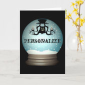 Herfst van zwarte katten, kroonkandelaar, herfstsn kaart (Gele Bloem)