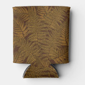 Herfst varen op bruin blikjeskoeler (Voorkant)