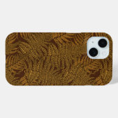 Herfst varen op bruin Case-Mate iPhone case (Achterkant (horizontaal))