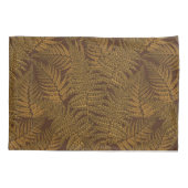 Herfst varen op bruin kussensloop (Achterkant-Links)