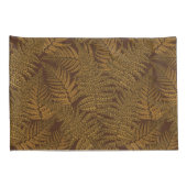 Herfst varen op bruin kussensloop (Achterkant-Rechts)