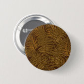 Herfst varen op bruin ronde button 5,7 cm (Voorkant /achterkant)