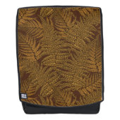 Herfst varen op bruin rugtassen (Voorkant)