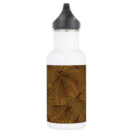 Herfst varen op bruin waterfles (Rechts)