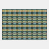 Herfst veranderende kleuren Leaf Art, geel bruin g Inpakpapier Vel (Voorkant)