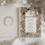 Herfst Verbrande Sinaasappel Gouden Bruiloft Art N Folie Uitnodiging<br><div class="desc">Herfst Art Nouveau Bloemen Verbrand Sinaasappel & Goud Bruiloft Uitnodigingen door Alphonse Mucha in een romantisch en grillig ontwerp met behulp van Real Gold Foil. Victoriaans bloeiwijzen vullen klassieke art deco lettertypen aan. Voer uw aangepaste gegevens in en u bent klaar. Als u het ontwerp wilt wijzigen, klikt u op...</div>