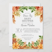 Herfst VERDRIVE-BY Baby Shower Invitations (Voorkant)