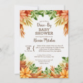 Herfst VERDRIVE-BY Baby Shower Invitations (Voorkant)