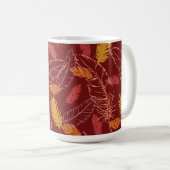Herfst Veren Koffiemok (Voorkant rechts)