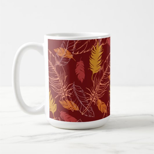 Herfst Veren Koffiemok (Links)