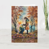 Herfst Vergeving Apologie Kaart (Voorkant)