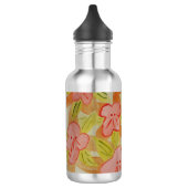 Herfst Verkleurde bloemen Waterfles (Links)