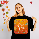 Herfst verlaat bijpassende familie reünie Thanksgi T-shirt