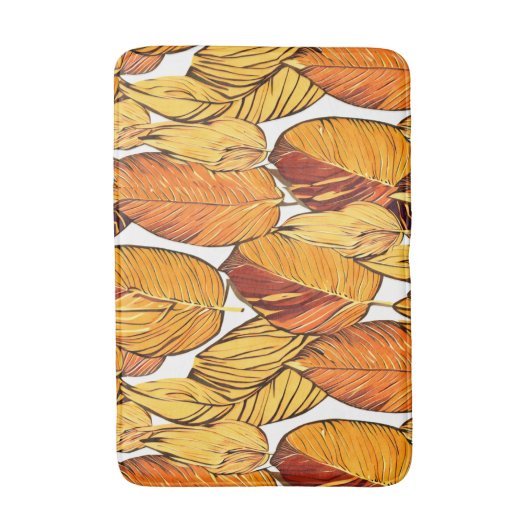 Herfst verlaat boho badmat (Voorkant Verticaal)