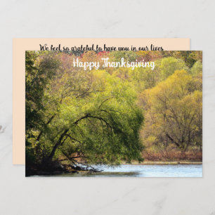 Herfst verlaat feestuitnodiging kaart