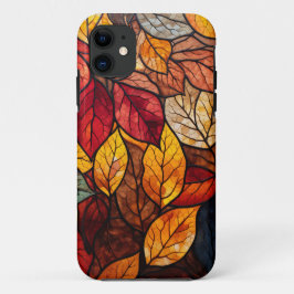 HERFST VERLAAT GLAS IN LOOD Case-Mate iPhone CASE