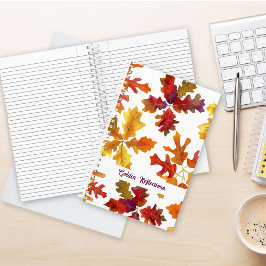 Herfst verlaat Golden Reflections Journal Notitieboek