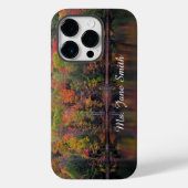 Herfst verlaat Herfst kleur mobiele telefoon case (Achterkant)