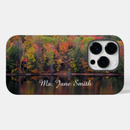 Herfst verlaat Herfst kleur mobiele telefoon case