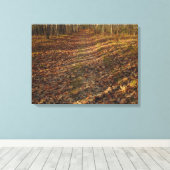 Herfst verlaat kunst aan de muur canvas afdruk (Insitu (Houten vloer))
