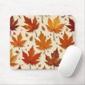 Herfst verlaat Mousepad Muismat (Met muis)