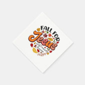 Herfst verlaat nooit de Herfst Thanksgiving Servet (Hoek)