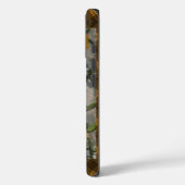 Herfst verlaat Westie op patio Case-Mate iPhone Case (Achterkant / Links)