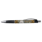Herfst verlaat Westie op patio Pen (Bovenkant)