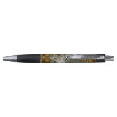 Herfst verlaat Westie op patio Pen (Achterkant)