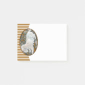 Herfst verlaat Westie op patio Post-it® Notes (Voorkant)