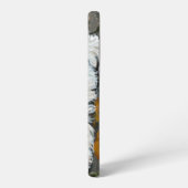 Herfst verlaat Westie op patio Samsung Galaxy Hoesje (Linkerkant)