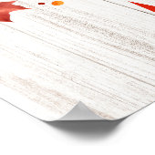 Herfst verliefd op de herfst - Gezellige Herfst Poster (Hoek)