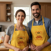Herfst Verliefd Op Het Bakken Van Pompoen Spice Ba Standaard Schort