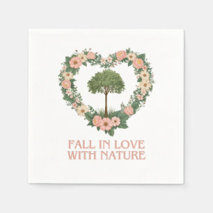 Herfst verliefd op Natuur Servet