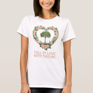 Herfst verliefd op Natuur T-shirt
