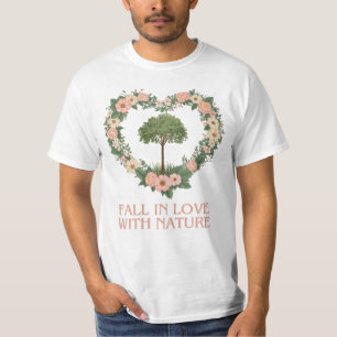 Herfst verliefd op Natuur T-shirt