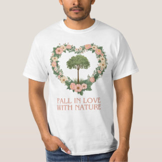 Herfst verliefd op Natuur T-shirt