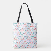 "Herfst verliefd op verandering" All-Over Print Ca Tote Bag (Achterkant)
