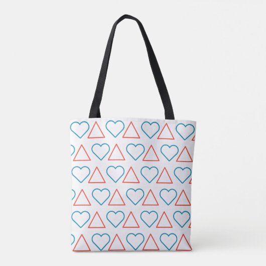 "Herfst verliefd op verandering" All-Over Print Ca Tote Bag (Achterkant)