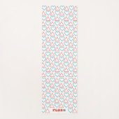 "Herfst verliefd op verandering" Dubbelzijdige yog Yogamat (Voorkant)