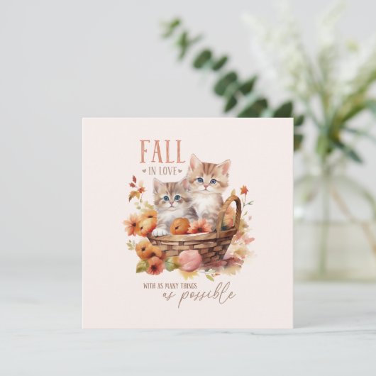 Herfst verliefd op zoveel dingen (Staand voorkant)