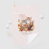 Herfst verliefd op zoveel dingen golfhanddoek (Insitu)