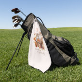 Herfst verliefd op zoveel dingen golfhanddoek (Groen)