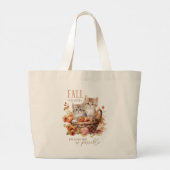 Herfst verliefd op zoveel dingen grote tote bag (Achterkant)