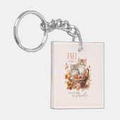 Herfst verliefd op zoveel dingen sleutelhanger (Voorkant Links)